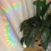 Colorful Acrylic Suncatcher Rainbow Prism Pendant Decorative Window Hanging Ornament For Home Garden Indoor Sunlight Decoration