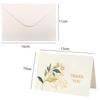 Watercolor Teacher's Day & Christmas Thank You Card with Hot Stamping