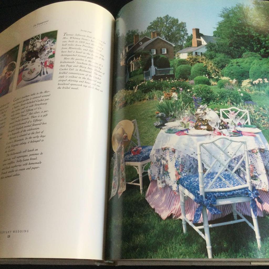 [USED] Tiffany wedding English book Tiffany wedding English photo book