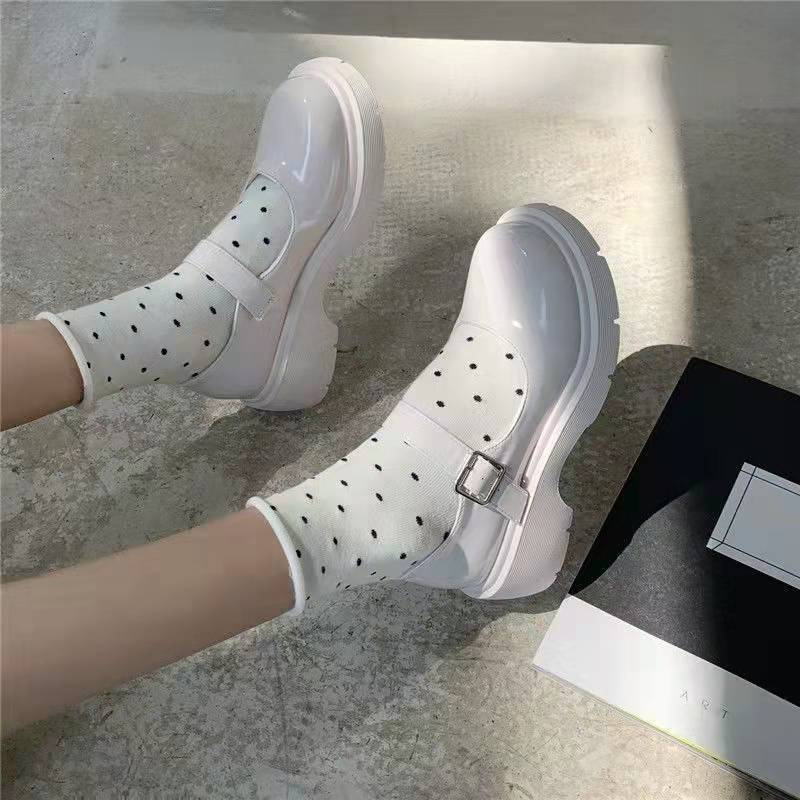 

Mary Jane Japanese jk small leather shoes female student Korean version versatile retro British style 2025 new spring single shoes women 35