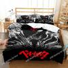 Berserk Anime 3D NEW Duvet Cover Pillowcase Bedding Set Adult Boy Girl Bedroom Decoration Children Single Double Large