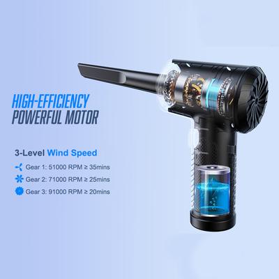 Dust Blower for PC Electric Duster Camera Dust Blower Portable  Powerful Rechargeable Dust Blower