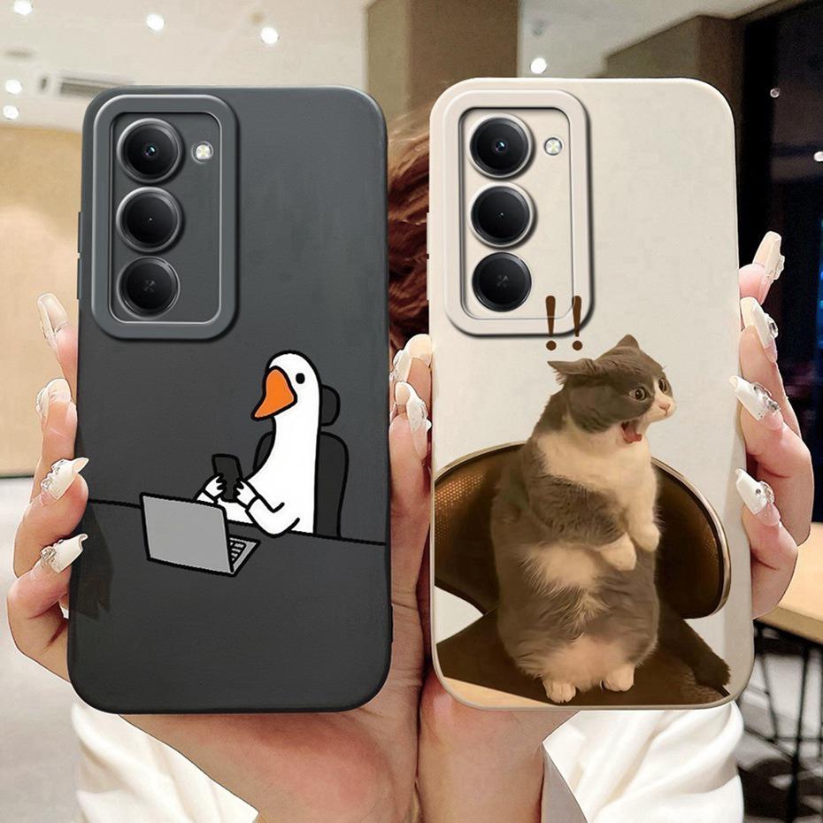 Cute Cartoon Phone Case For Xiaomi Redmi 15 5G / Note 15R Soft Silicone Shockproof Cases For Redmi Note15R 15 5G Covers Bumpers