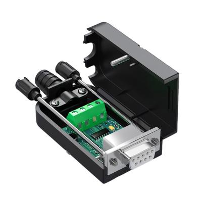 Industrial RS232 To RS485 Adapter For Long Distances Communication Data Transmission Up To 4000Ft 600W Surge Protections