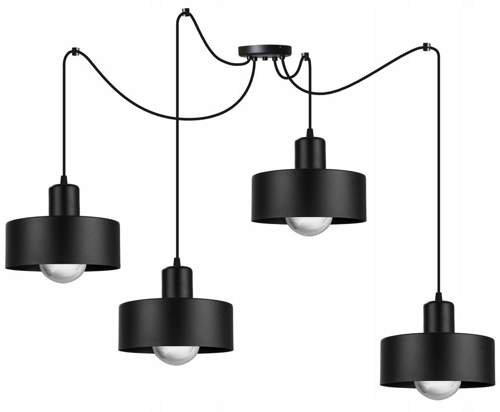 MODERN SPIDER HANGING LAMP METAL LAMPSHADE