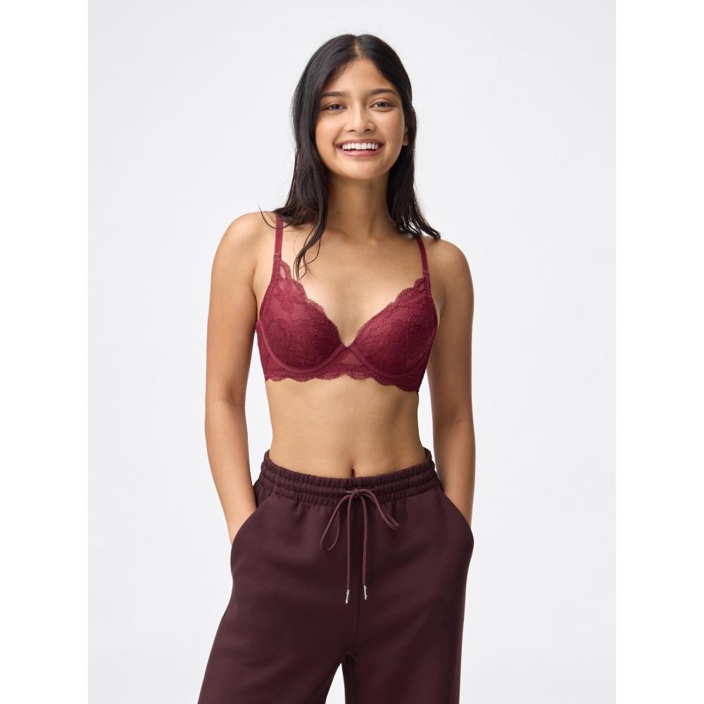 Gu By Uniqlo Push Up Bra  Lace 