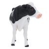 Simmental Cattle Figurine Plastic Realistic Cow Black White for Home Desk Decoration Party Gift
