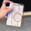 Akrila caurspīdīgs ciets Magsafe maciņš iPhone 16E 14 15 16 Plus 12 13 mini X XR XS 11 16 pro max magnētisks īpaši plāns vāciņš