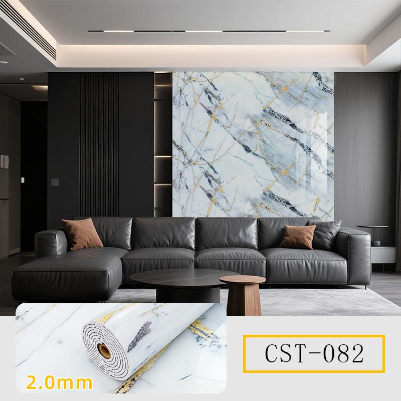 Roll-up Fliesenaufkleber Tapete Selbstklebend Wasserdichte Tapete Verdickter Marmor Verdickte Rolle Dekorative Wandaufkleber
