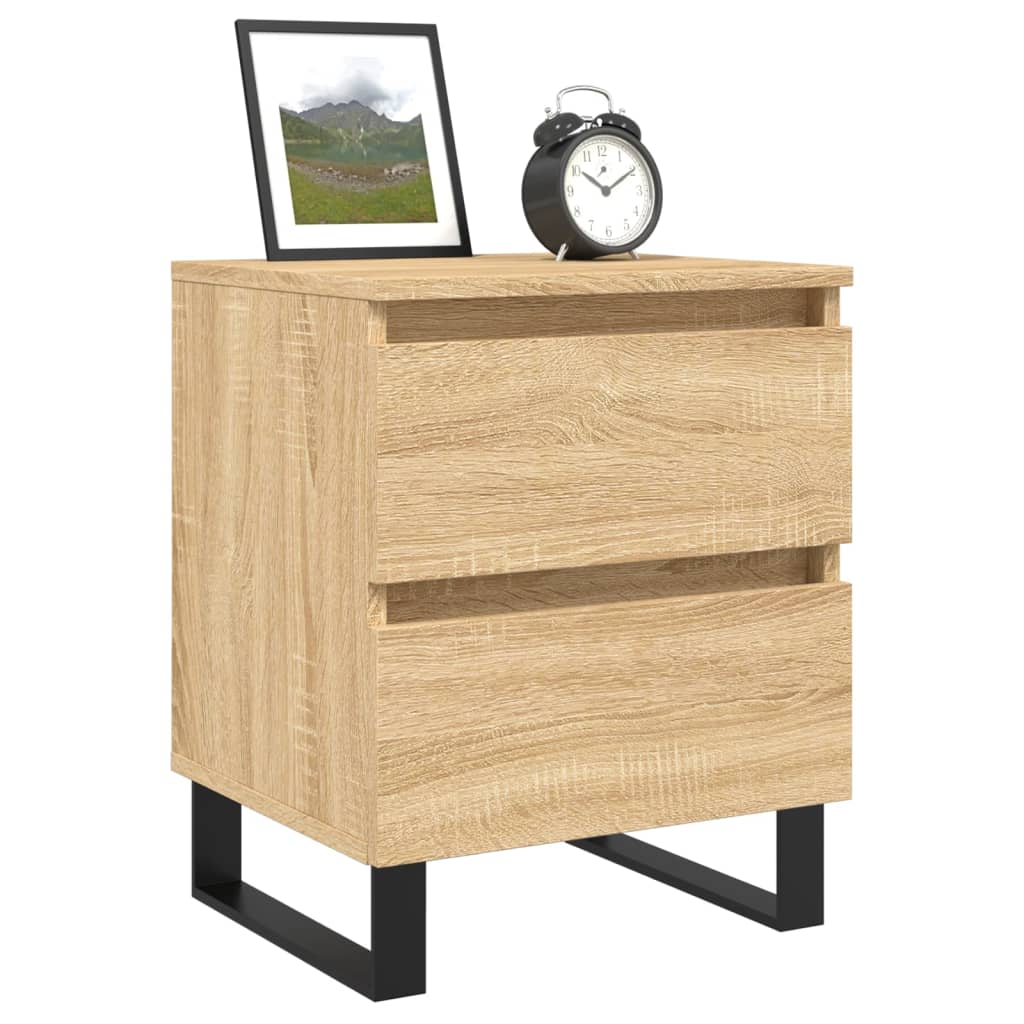 Nightstand Sonoma Oak 40x35x50 Cm Particleboard