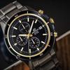 Casio CASIOEDIFICE series ion IP treated watch body trend quartz movement stainless steel strap Japanese and Korean watch men's watch EFR-526BK-1A9