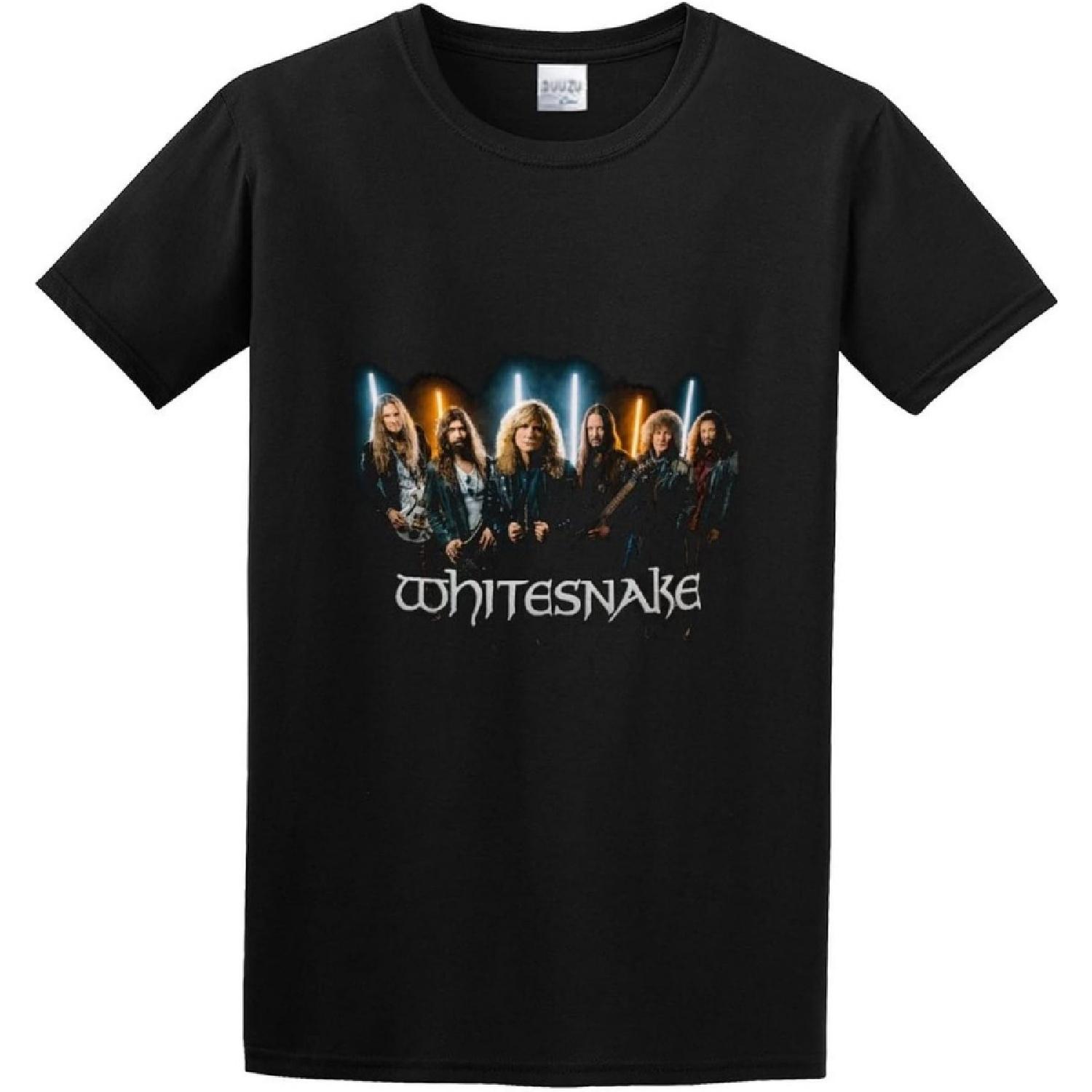 Comestia Мужская футболка Whitesnake Рок-группа Penns Peak Jim Thorpe S-3XL Черный XS S