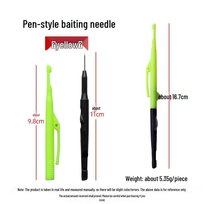 Multifunctional Hook Remover, Bait Needle, and Fish Gripper