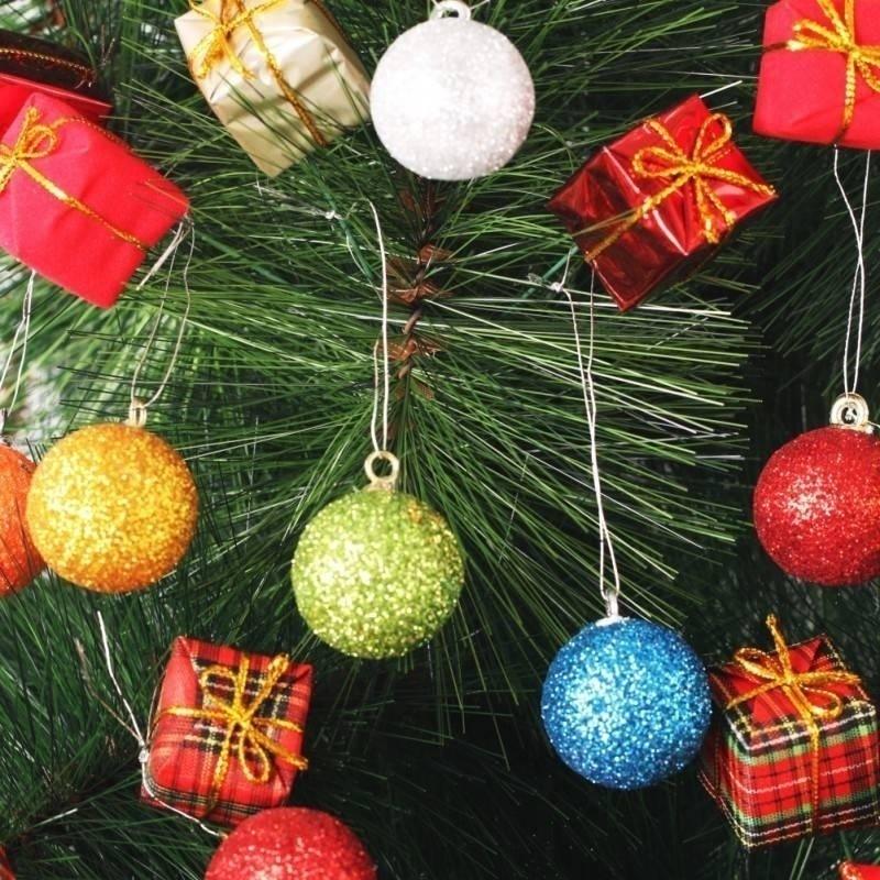 Party DIY Christmas Tree Ball Hanging Decor Baubles Xmas Party Wedding Decor Ornament Balls