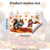 Autumn-themed Animal Window Stickers Featuring Otters, Squirrels, Hedgehogs and Red Pandas for Children's Room