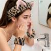 1 Set Absorbent Wristband Hair Styling Elastic Headband Plush Face Wash Cute Makeup Toiletries Multiple Colors