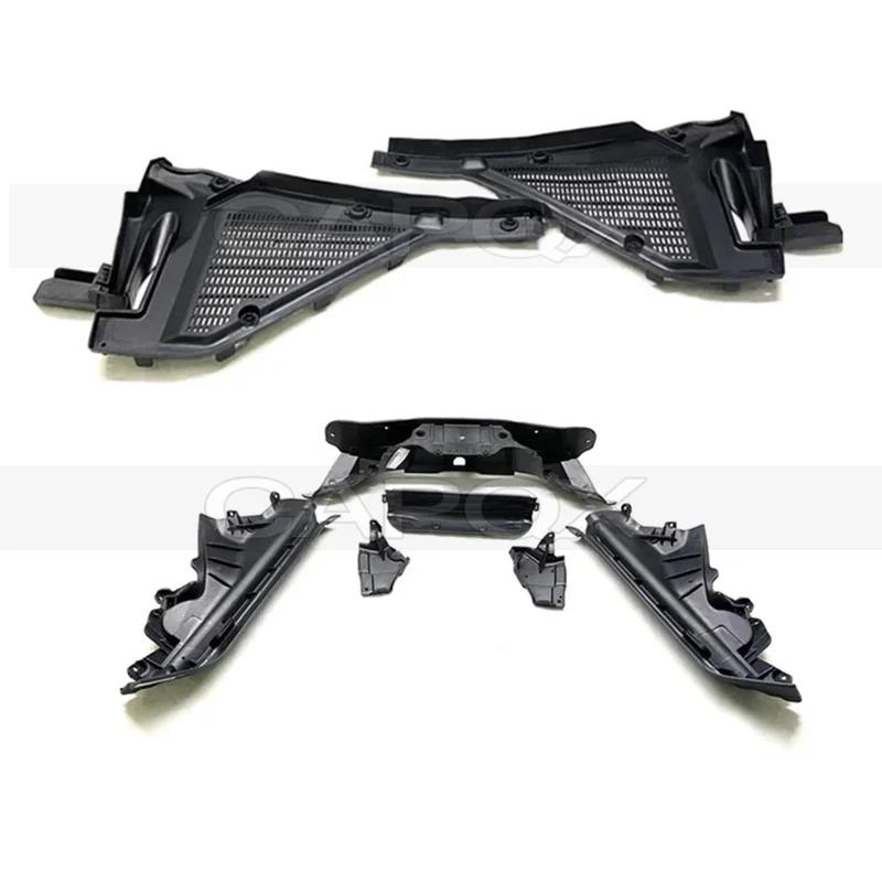 Maosheng Engine Heat Shield Firewall Compartment Partition For BMW X5 X6 E70 07-13 Front Windshield Wiper Cowl Trim Water Plate