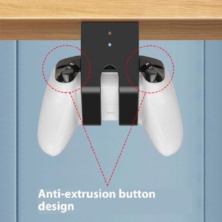 Antislip Game Controller Wall Mount Vertical Organizers Rack With Multiple Installation Option for Safe Charging Storage