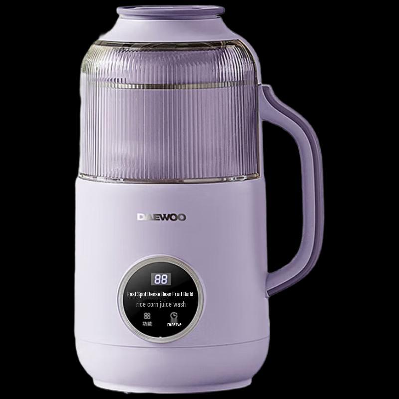 DAEWOO Quiet Wall-Breaking Soy Milk Maker & Food Processor SM06 CN plug (adapter included)