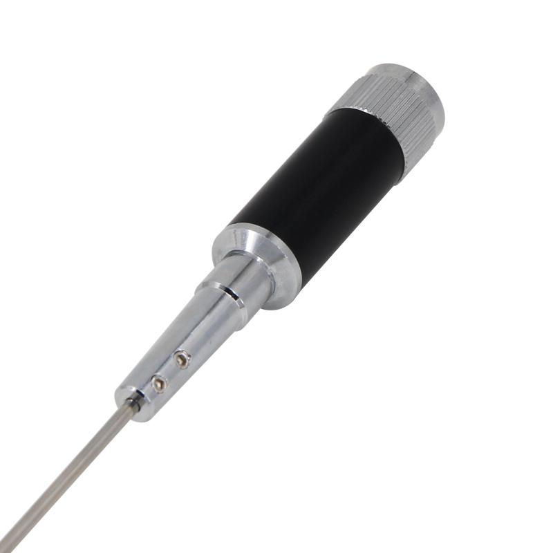CR77 Didelio stiprinimo antena Dvigubo dažnio FM VHF UHF 144/430 MHz UHF PL259 Nerūdijantis plienas 100W 29cm Belaidžio mobiliojo radijo stiebas