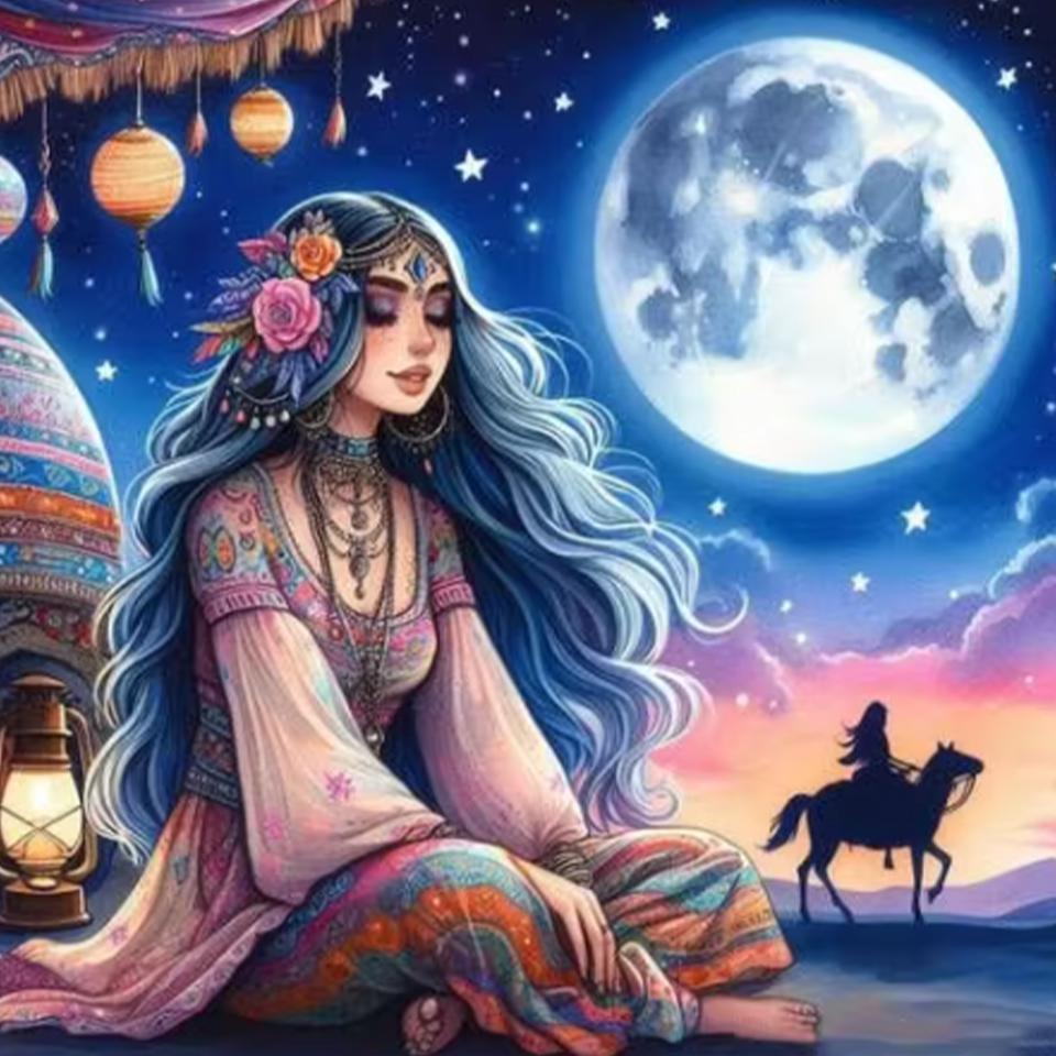 Mädchen 5DDIY Diamant Malerei Neue 2024 Volle Kreis Quadrat Tier Diamant Kunst Mosaik Stickerei Cartoon Fee Geschenk Hause Dekoration