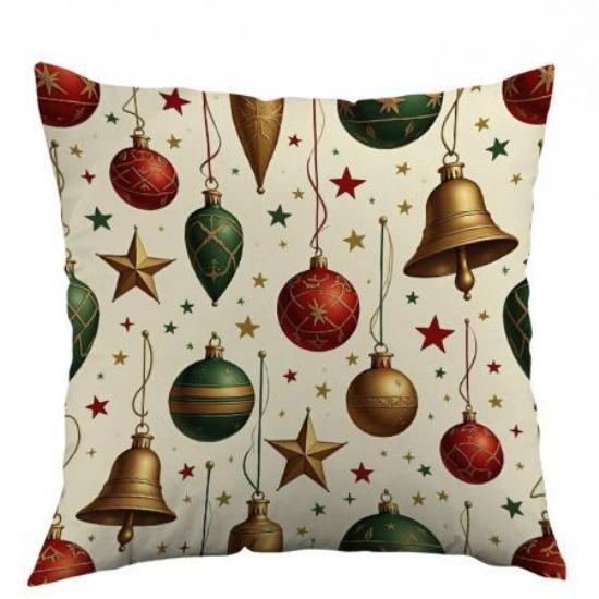 Fundas de almohada navideñas nuevas Fundas de almohada decorativas estampadas para sala de estar Fundas de almohada navideñas nórdicas