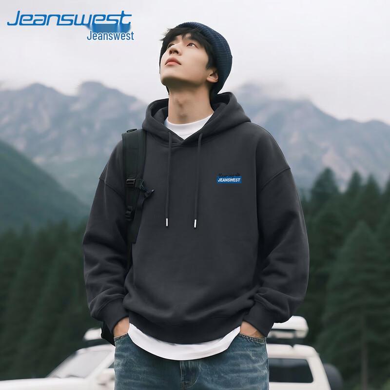 Мужская худи оверсайз с буквенным принтом Jeanswest XL