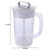 Manual Mixing Pitcher Fall-resistant Beverage Blending Container Juice Mixing Container  Lemon