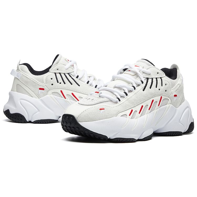 FILA ADE Retro Low-Top Running Shoes Women sneaker Cream F12W011102FWT