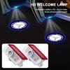 Car Led Logo Door Light Projector Logo Stickers For Mercedes Benz AMG W205 W218 W177 V177 W176 W169 A B C E Class GLA CLK CLA