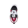 Vans Knu Skool Cushioning Durable Low-Top Walking Shoes Baby Shoes Black Red White VN000CYUBRR