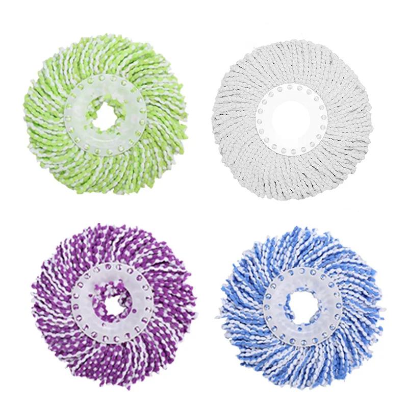 Thicken Microfiber Cotton Head 360 Magic Mops Spinnable Universal Spin Mop Head Replacement Refill Household Cleaning Tools 16cm