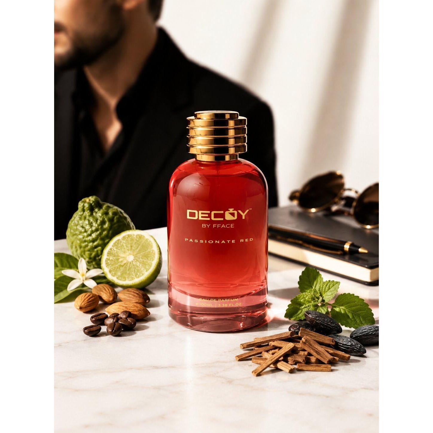 Decoy Роскошный Страстный Красный Настоящий EDP Парфюм для Женщин | Роскошная Туалетная Вода | 100 мл (Страстный Красный Истинный) 100 ml