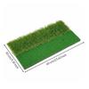 Dual Turf Golf Mat Shock-Absorbing doubleTurf Realistic Feedback