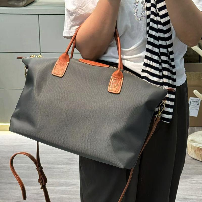 Reisetasche mit großem Fassungsvermögen aus genarbtem Leder, wasserdicht, Umhängetasche, Business-Pendler-Tragetasche