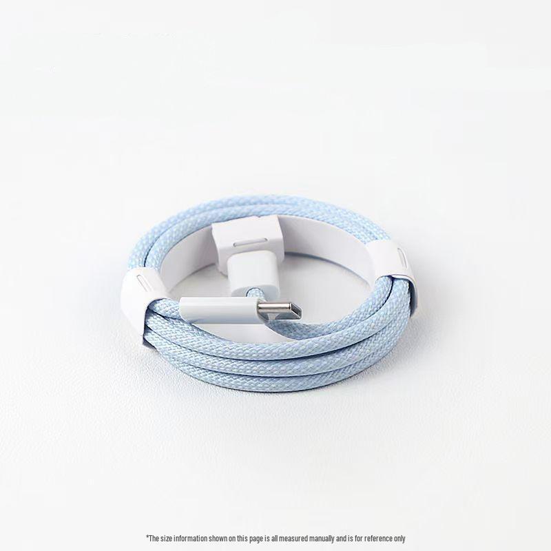 Apple iPhone 15/16 Braided PD60W Fast Charging Cable, Type-C for Huawei/Xiaomi.
