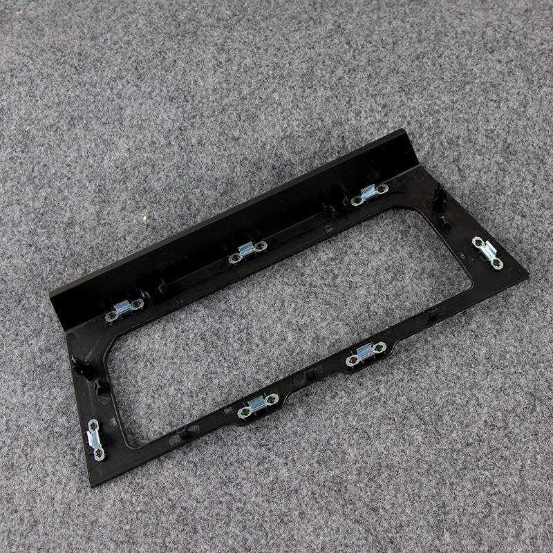 For VW Passat B8 LCD Touch Screen Air Conditioning Panel Decorative Frame Painted Black 3GD863042A