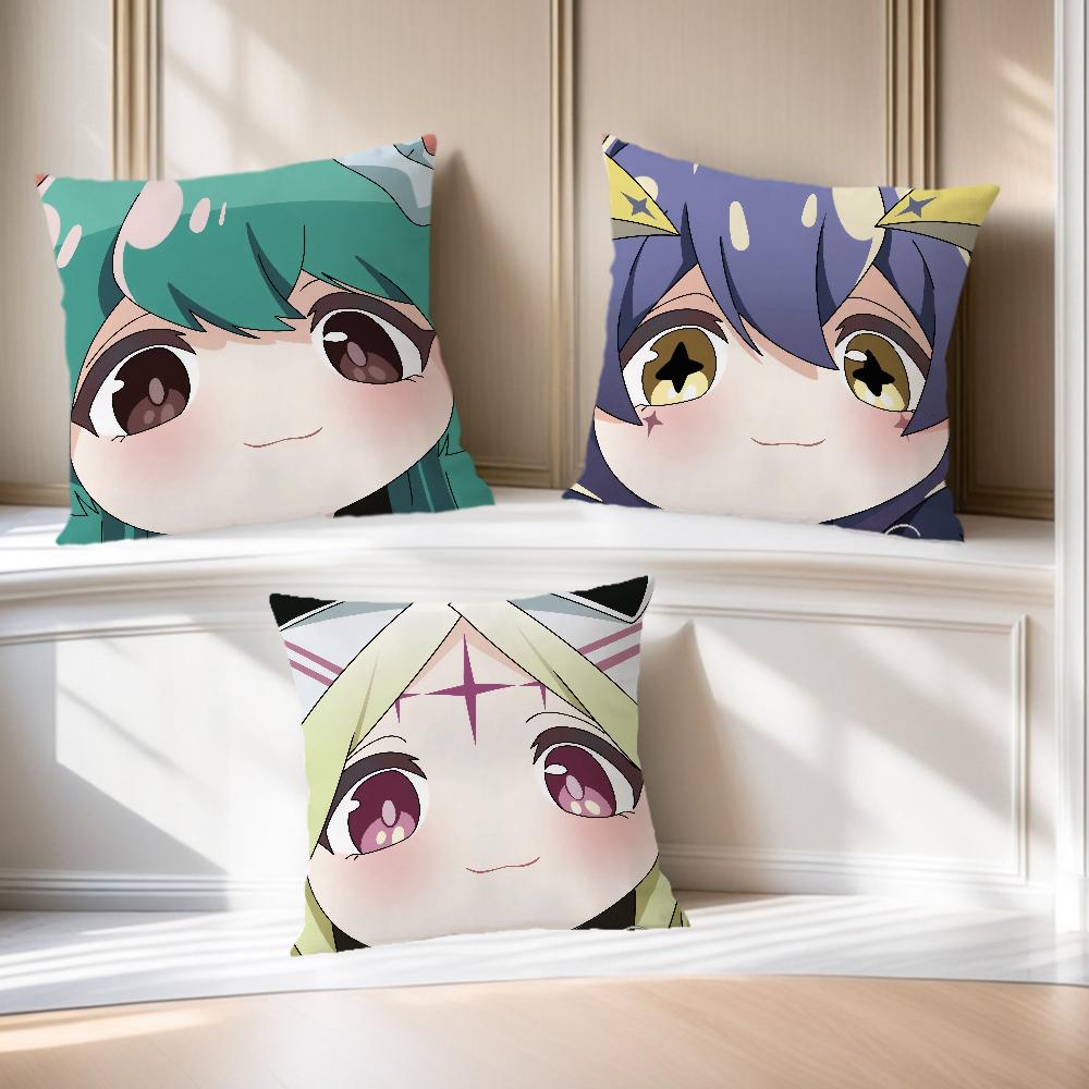 soft Comfortable Chibi Pillow Utena Case Girls for Sofa Living Room anime m-Magical Home over Hiiragi office g-Gushing Decor Pro