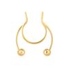 Trendy European & American No-Piercing Horseshoe Nose Clip Jewelry
