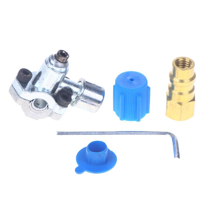 New 1/2 Sets Zinc Alloy Piercing Tap For Refrigerant GPV31 BPV-31 Cap Valve Kit Accessories BPV31 BPV31D With Dust Cap