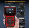 OBD2 Scanner Live Data Professional Mechanic OBDII Diagnostic Code Reader & Scan Tools Car Engine Diagnostic Scanner Tool for All OBDII Protocol Cars