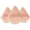 3pcs Triangular Powder Puff, Soft and Comfortable, Suitable for Loose Powder and Body Powder, Dry and Wet Dual-use, Makeup Tool, Beauty Tool