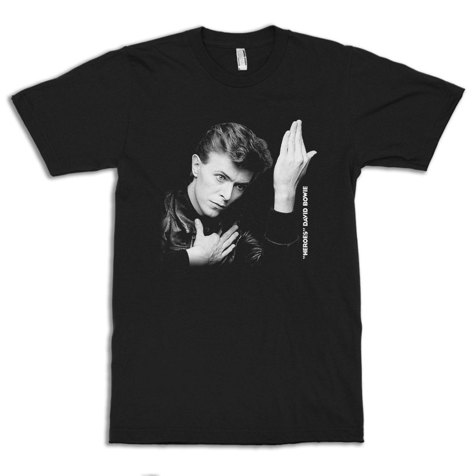 David Bowie Heroes T-Shirt, Men s and Women s All Sizes (wr-181) M