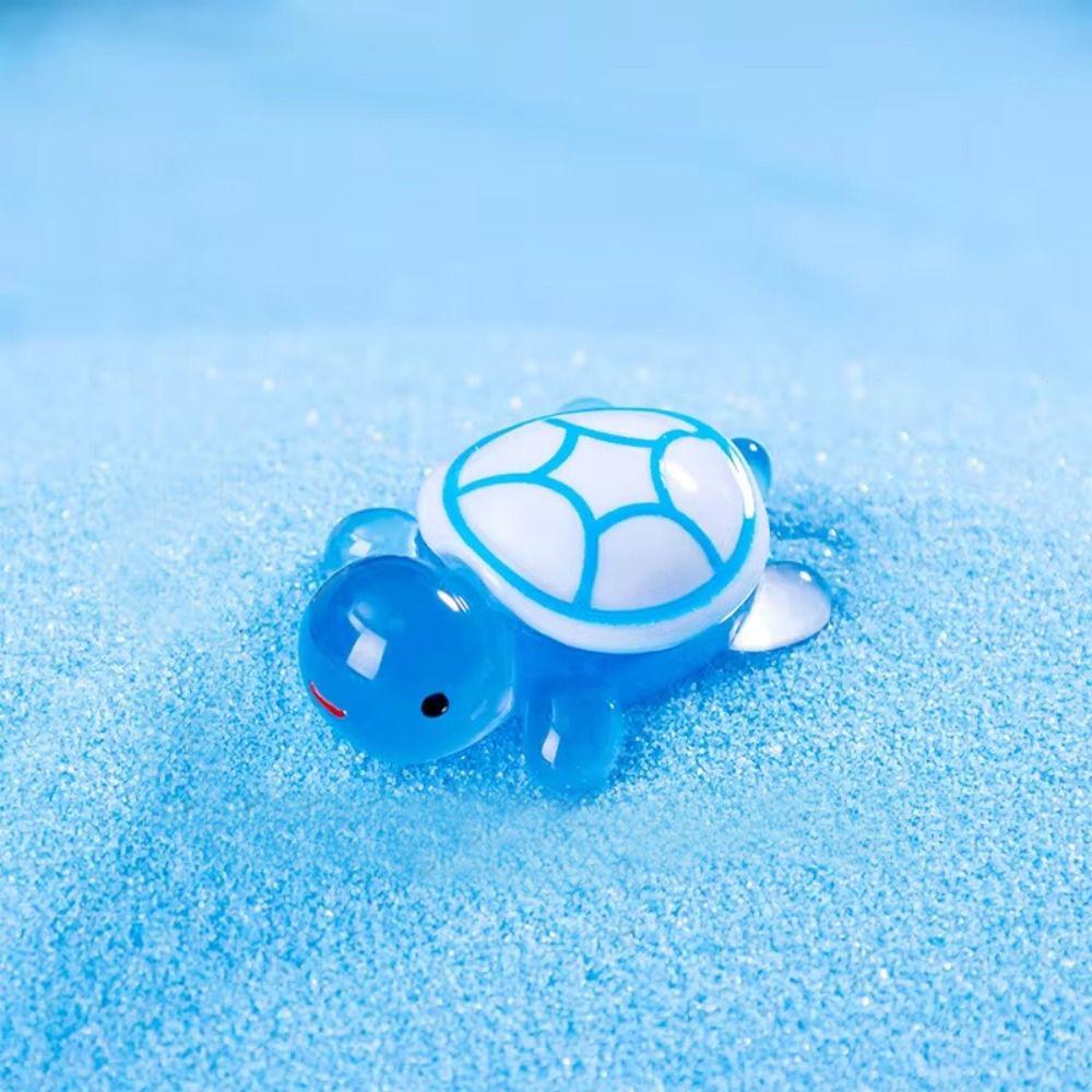 High Quality Resin Turtle Ornament Giant Cartoon Aquarium Fish Tank DIY Accessories Luminous Turtle Micro Landscape Decoration