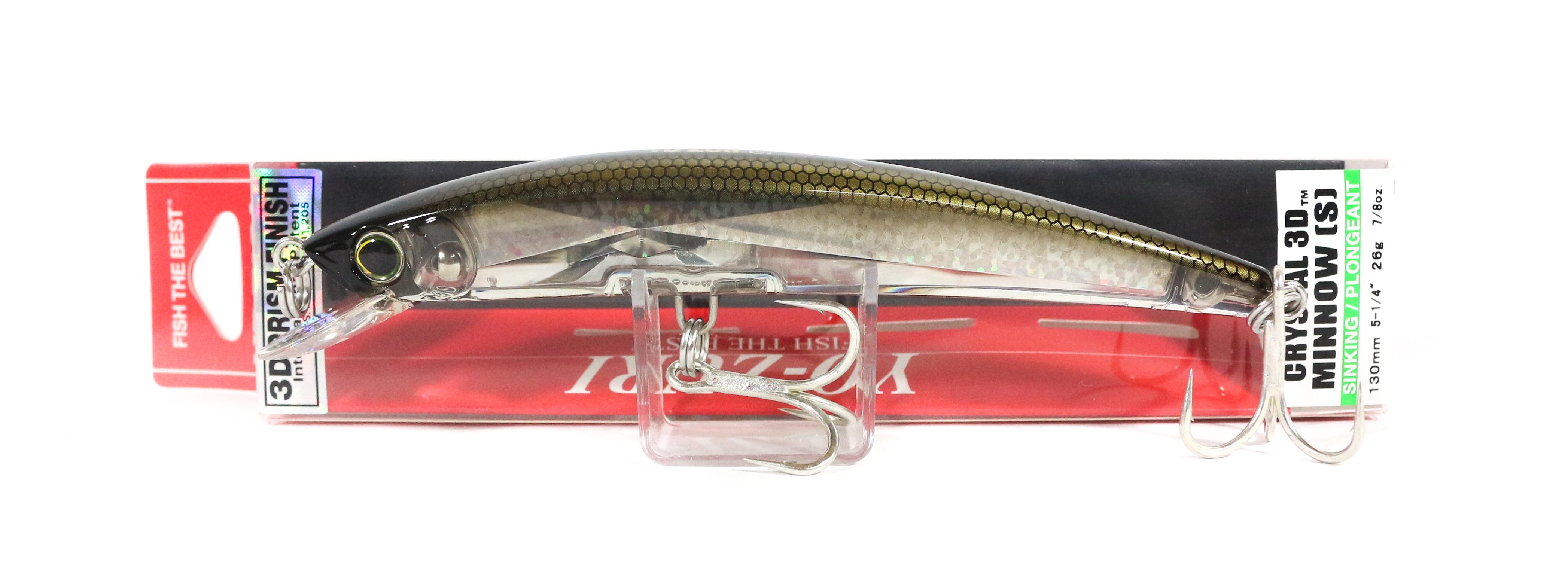 

Yo Zuri 3D Crystal Minnow 130 мм Тонущая приманка F1150-SBR (6409)