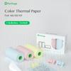 HD Mini Thermal Paper 56mm Width Labels  Sticker Colors Transparent Photo Papers For PeriPage Paperang Cute Portable Printer