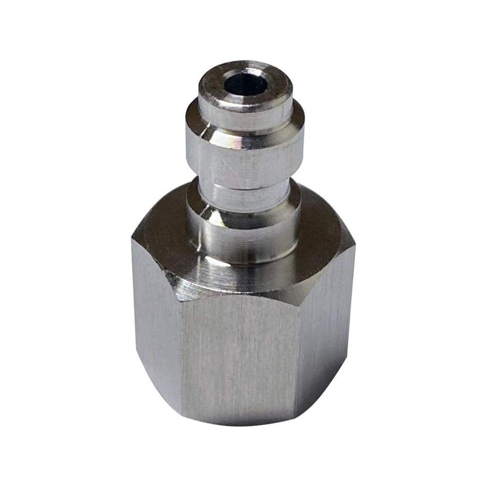 Nerezová 8mm rychlospojka Adaptér zástrčky Vnitřní závit PCP Paintball Plnicí armatury s těsnicím O-kroužkem 1/8 NPT