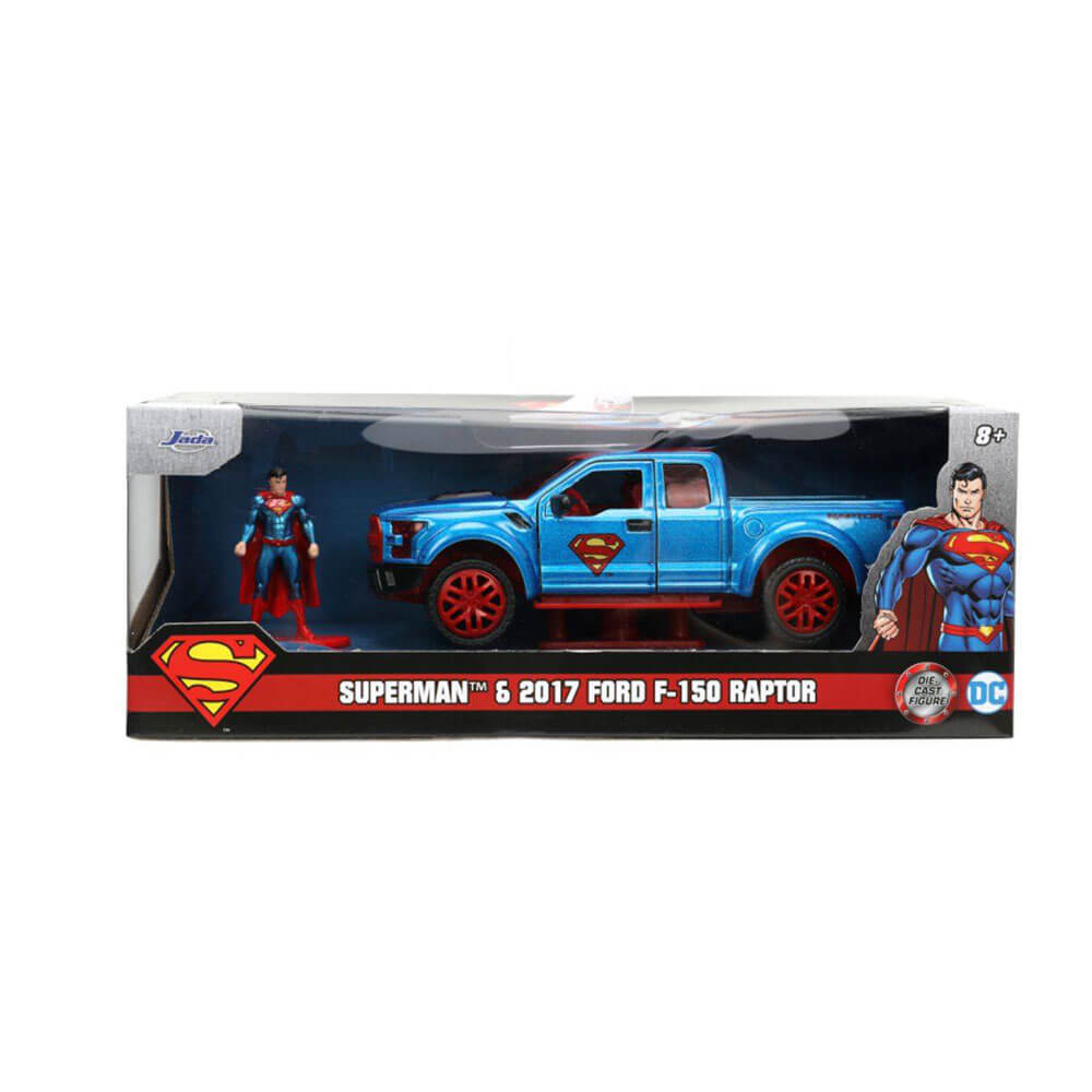 

DC 2017 Ford F-150 Raptor с Суперменом 1:32 масштаба