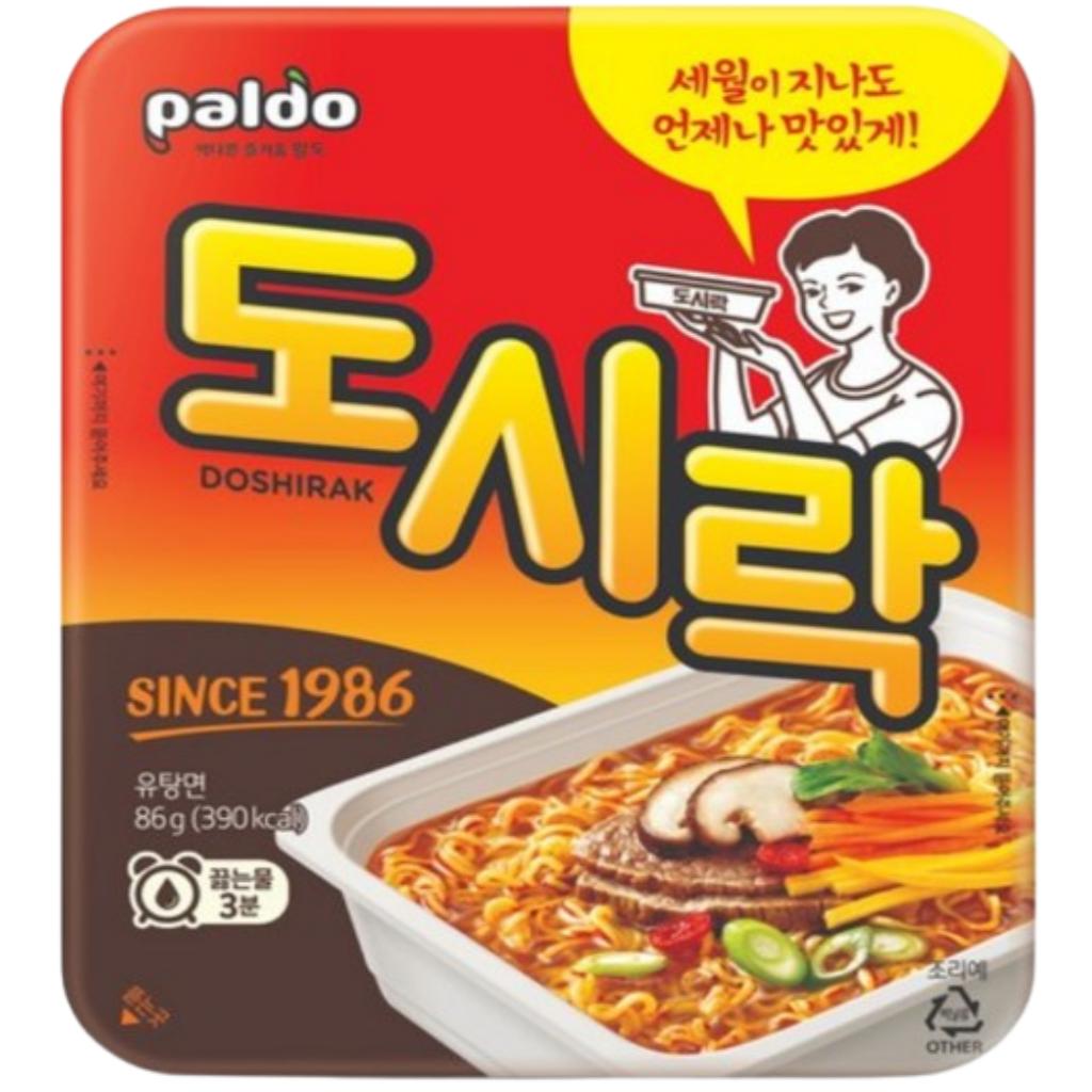 [Paldo] Доширак Лапша быстрого приготовления в стаканчике 2 вида Original