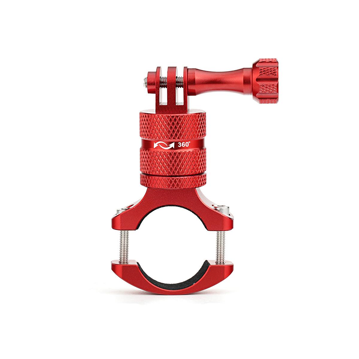 360° Aluminum Alloy Cycling Mount Clip for GoPro, DJI Osmo, and Sports Cameras
